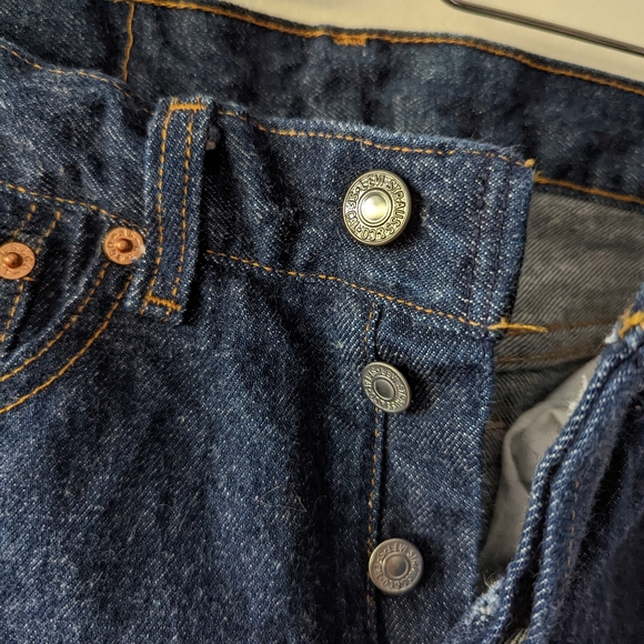 Rare 80s Vintage Levi's Dark Wash - Picture 7 of 15